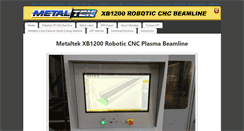 Desktop Screenshot of metaltekcnc.com